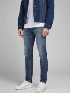Jack & Jones Slim Coupe Slim Jean Tim Vintage Homme Bleu -Jack & Jones Soldes Boutique eff306623620486fdff850dd8dc03d4f