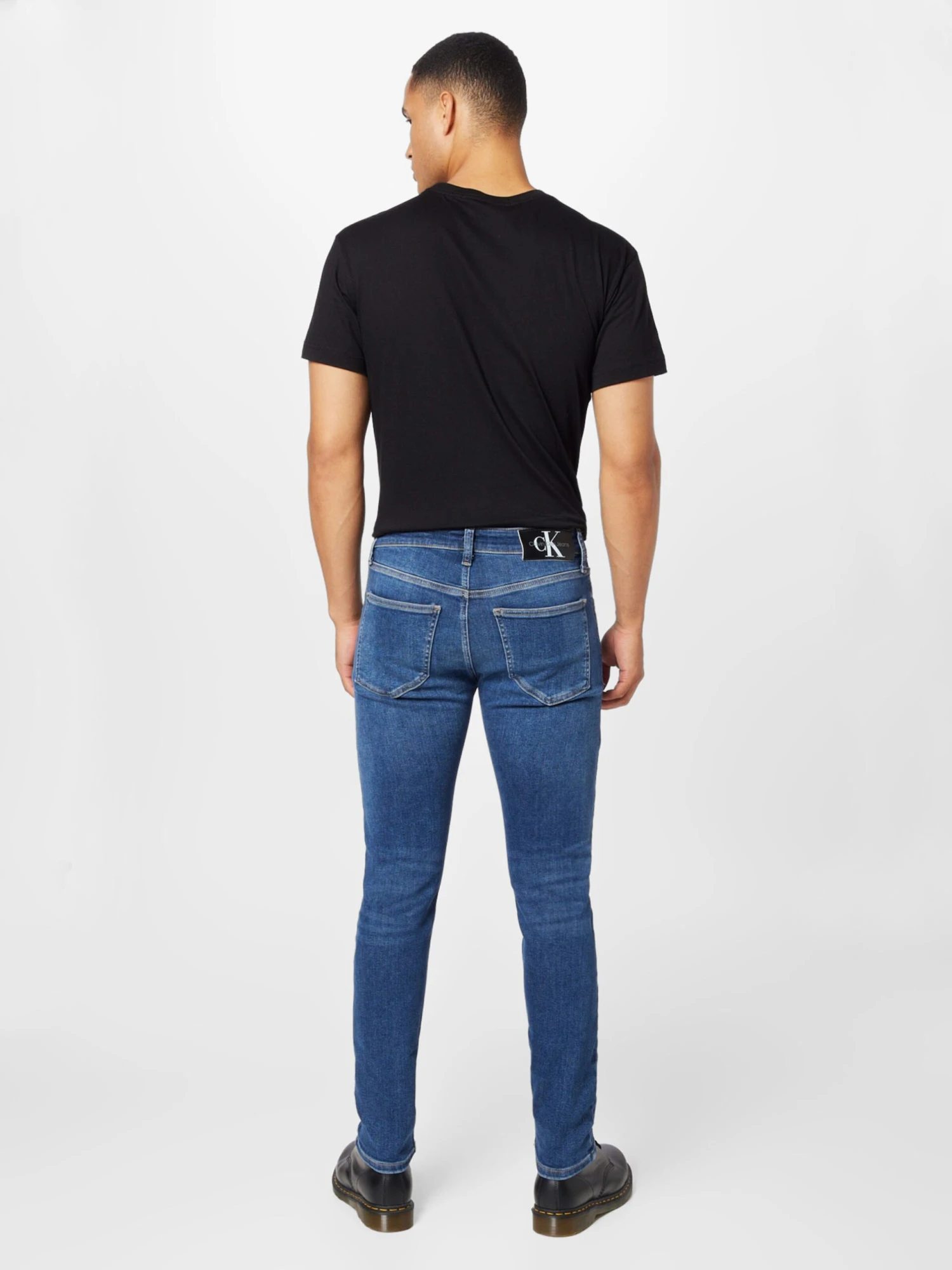 Calvin Klein Jeans Jeans Skinny Jean Homme Bleu Foncé 5 Calvin Klein Jeans Jeans Skinny Jean Homme Bleu Foncé – Image 3