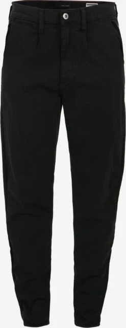 Blend Tapered Effilé Jean à Pince Homme Noir