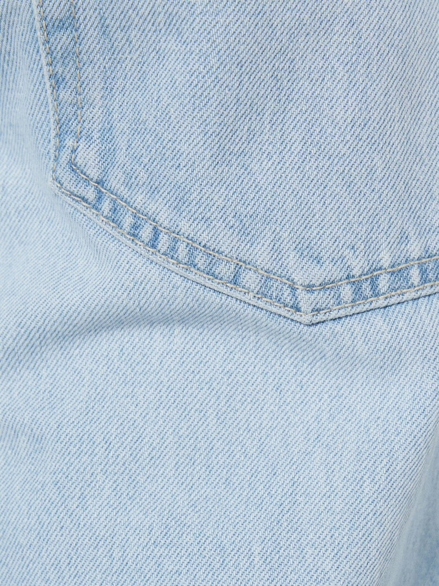 BERSHKA Droits Regular Jean Homme Bleu Clair 7 BERSHKA Droits Regular Jean Homme Bleu Clair – Image 5