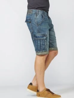 Koroshi Droits Regular Jeans Cargo Homme Bleu Foncé -Jack & Jones Soldes Boutique f603f138387fb89bbab6ff092aa3d754