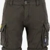 Alpha Industries Shorts Cargo Regular Pantalon Cargo Homme Gris Fumé