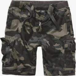 Brandit Shorts Cargo Regular Pantalon Cargo Packham Homme Vert Foncé