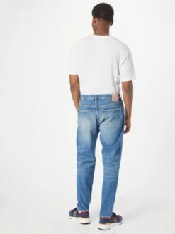 Scotch & Soda Tapered Effilé Jean The Drop Regular Tapered Jeans — Blue Li Homme Bleu -Jack & Jones Soldes Boutique f909e0ee2a65f372c9ec81e9b00483a0