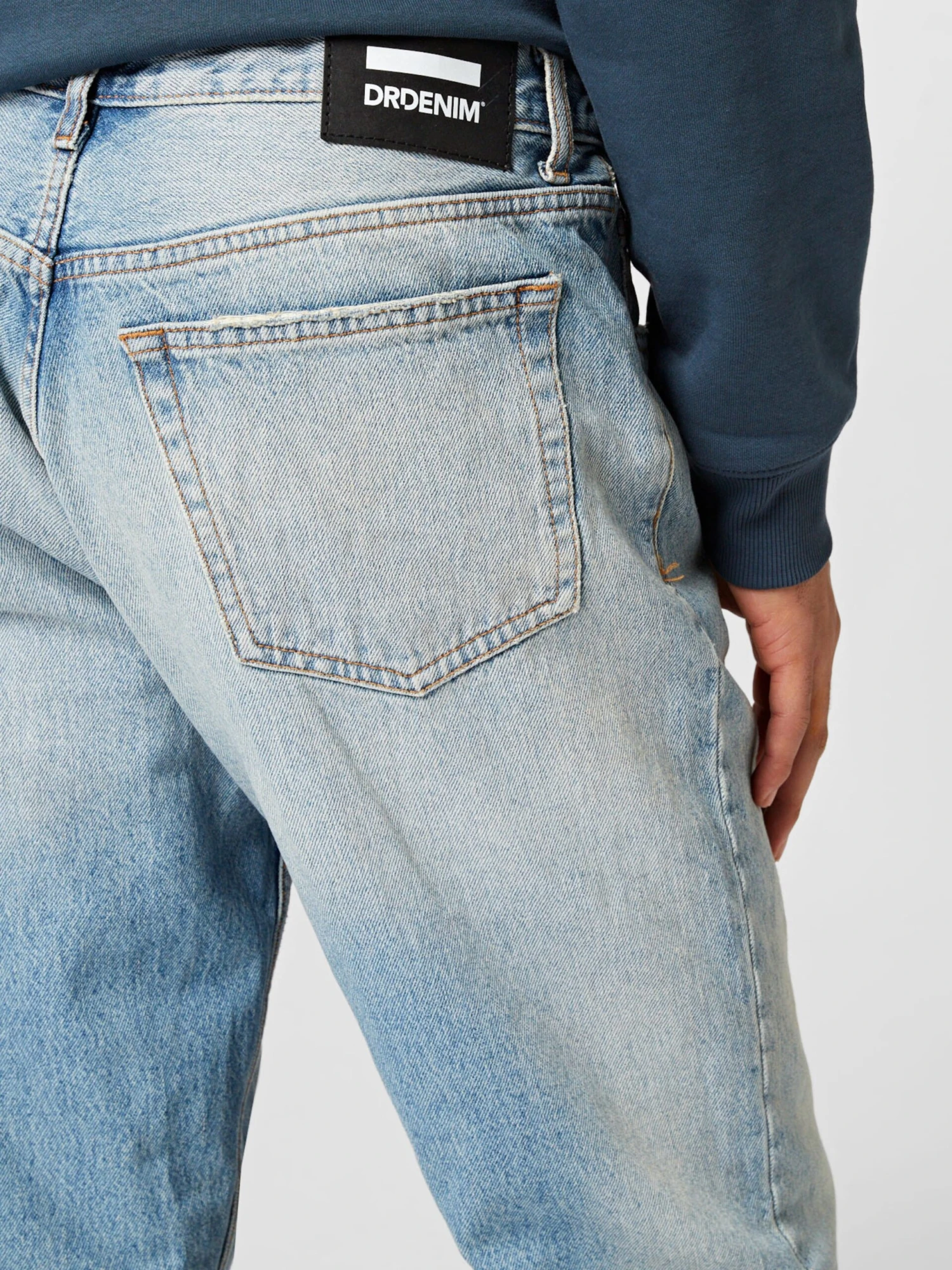 Dr. Denim Tapered Effilé Jean Rush Homme Bleu Clair 4 Dr. Denim Tapered Effilé Jean Rush Homme Bleu Clair – Image 2
