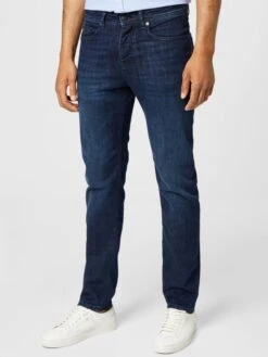 BOSS ORANGE Slim Coupe Slim Jean Delaware Homme Bleu Foncé -Jack & Jones Soldes Boutique f965c4c16cc06984547e66f080338379