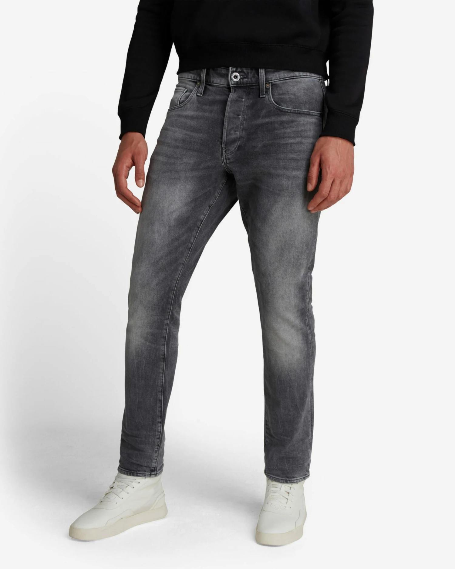 G-Star Raw Tapered Effilé Jean Homme Gris 4 G-Star Raw Tapered Effilé Jean Homme Gris – Image 2
