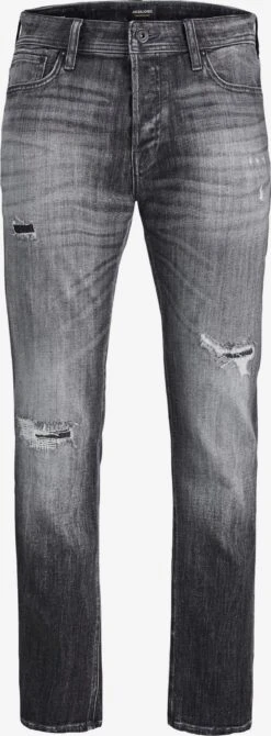 Jack & Jones Droits Regular Jean MIKE Homme Gris