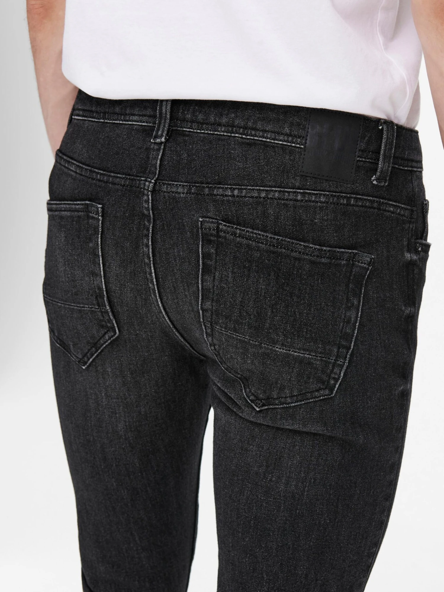 Only & Sons Jeans Skinny Jean Loom Life Homme Noir 8 Only & Sons Jeans Skinny Jean Loom Life Homme Noir – Image 6